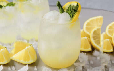 ¡Refresca tu Día con un Lemonade Vodka Spritzer Irresistible! Receta Perfecta para un Cóctel Refrescante